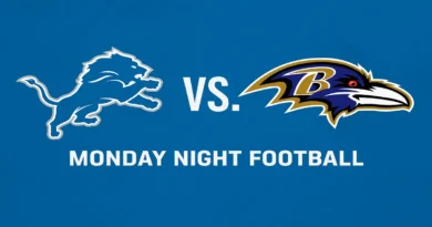 Lions v Ravens MNF image