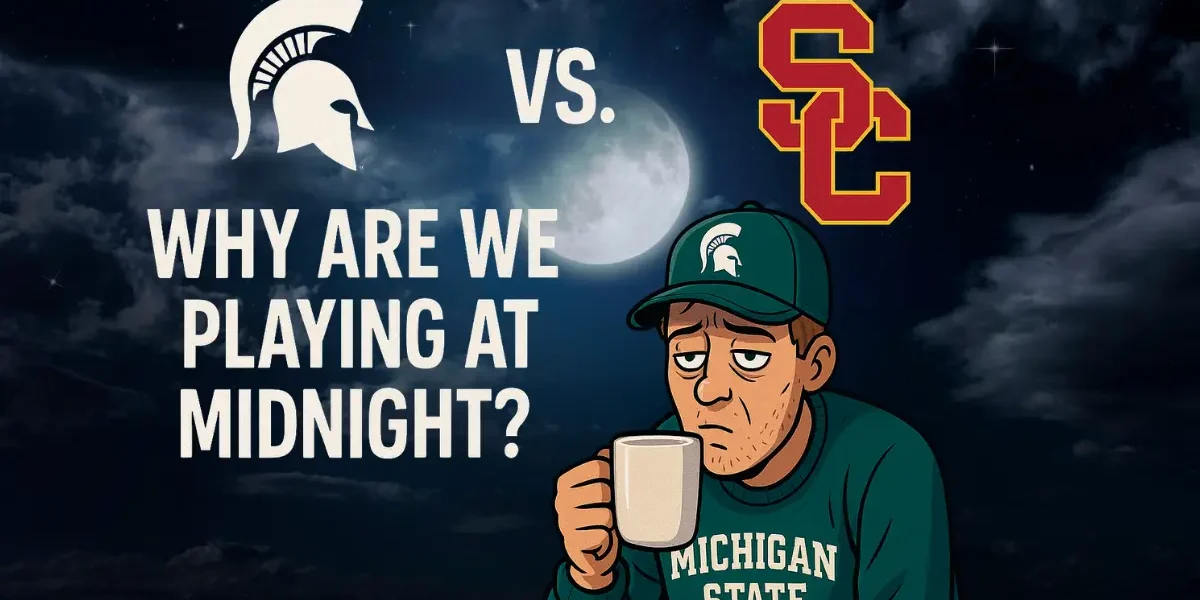 MSU V USC late-night matchup image.