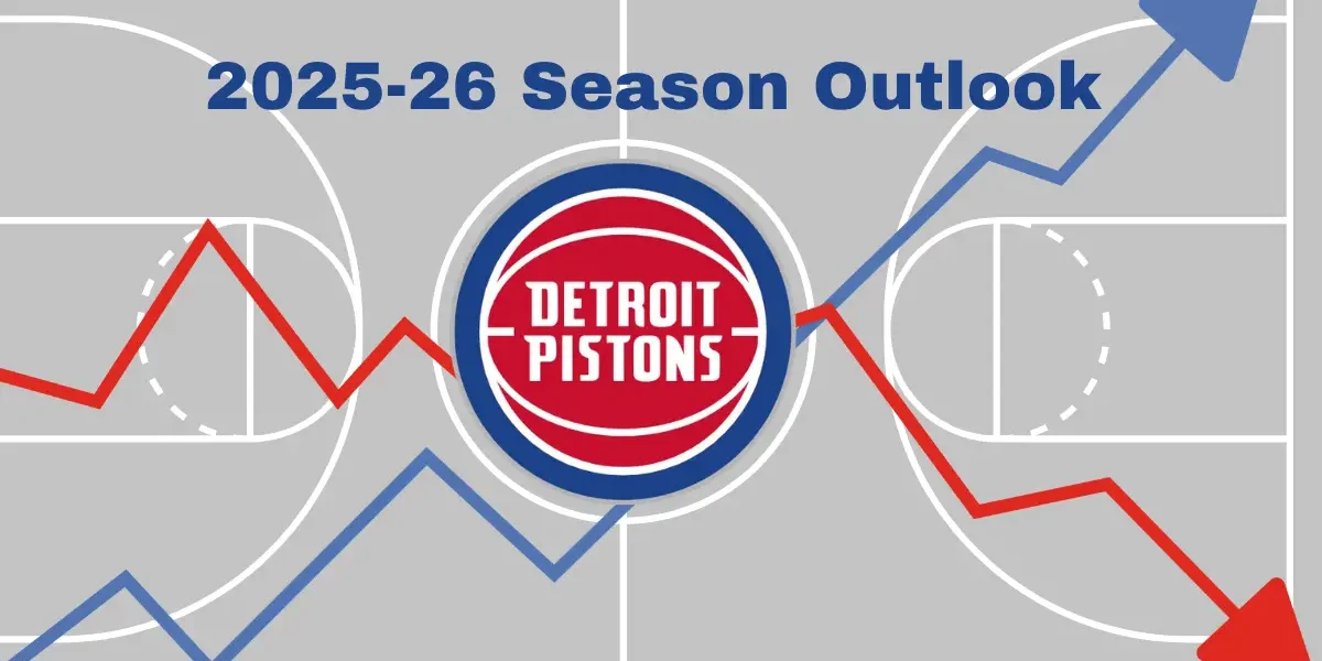 2025 Detroit Pistons Season Outlook. Will teh Pistons rise or fall compared to last year's surprise season?