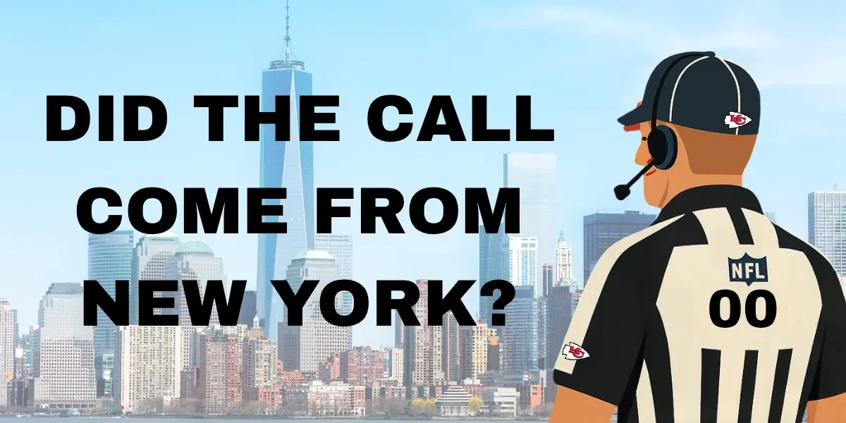 REFS GET CALL FROM REFS IN LIONS VS CHIEFS GAME