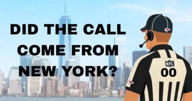 REFS GET CALL FROM REFS IN LIONS VS CHIEFS GAME