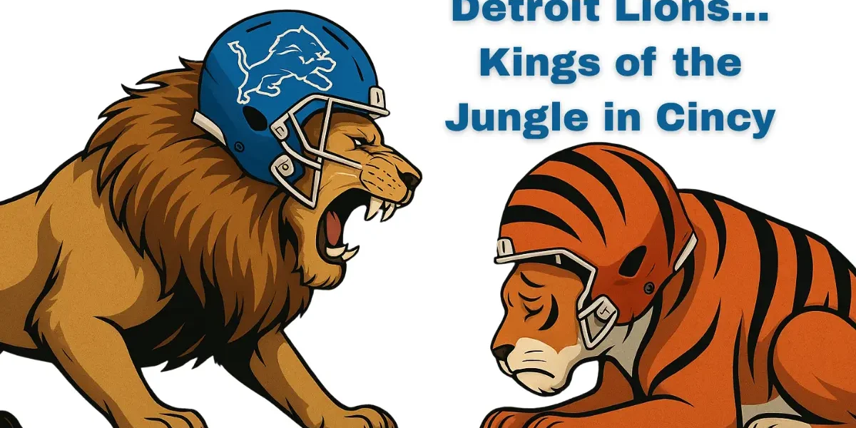 The Detroit Lions beat the Cincinatti Bengals in Week 5, 37-24 and move to 4-1.