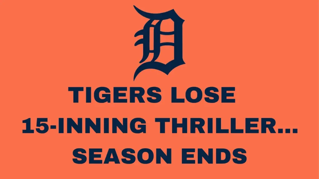 Tigers lose season-ending game thriller