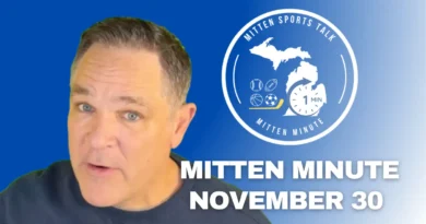 Mitten Minute update covering MSU firing Jonathan Smith, Pistons win, Red Wings loss, and statewide Michigan sports on November 30, 2025.