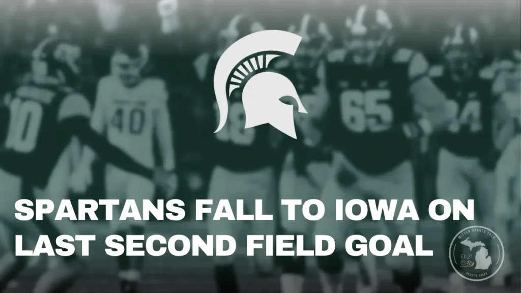 Michigan State falls to Iowa 20–17 after a last-second field goal at Kinnick Stadium