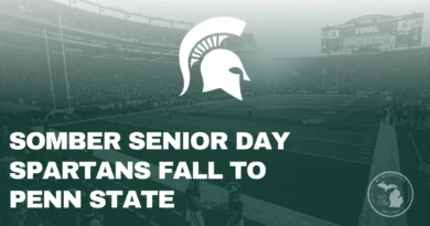 Michigan State vs Penn State at Spartan Stadium.