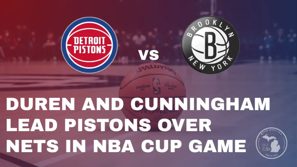 Empy area in Brooklyn prior to the basketball game against the Brooklyn Nets during their NBA Cup game on November 7, 2025.