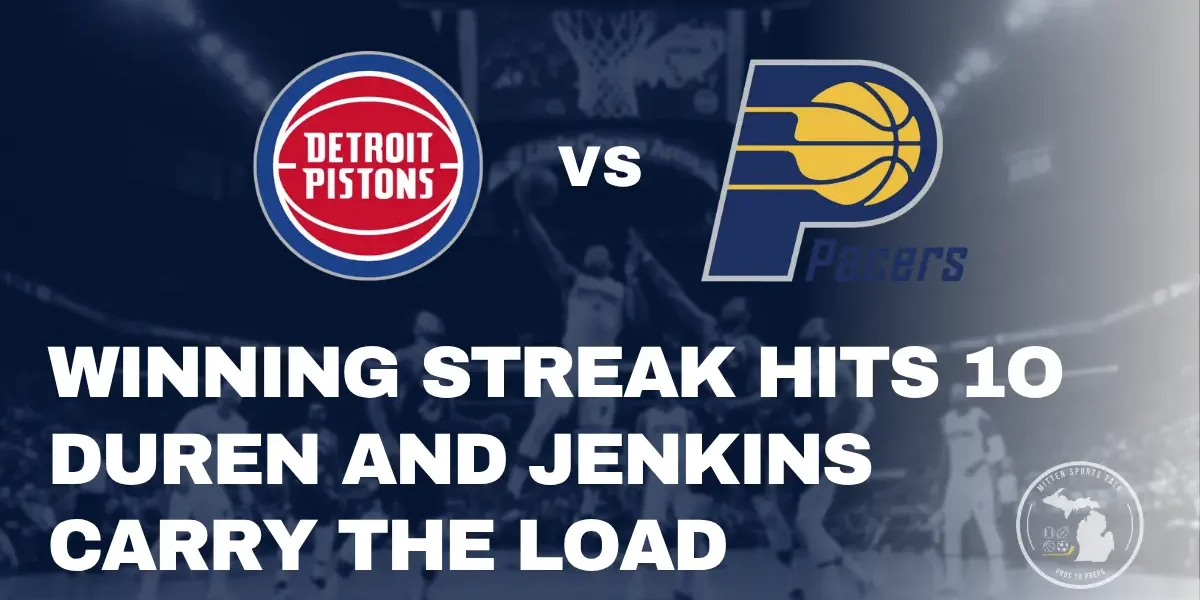 Pistons bead Indiana Pacers at LCA, November 17, 2025