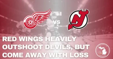 Detroit Red Wings face the New Jersey Devils in a physical matchup in Newark.