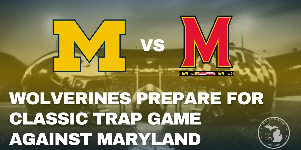 Michigan Wolverines take the field ahead of road matchup against Maryland Terrapins