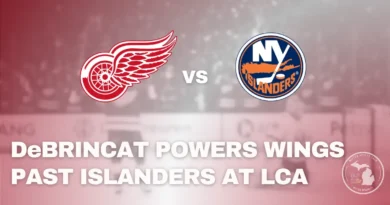 Alex DeBrincat Powers Red Wings Past Islanders at LCA