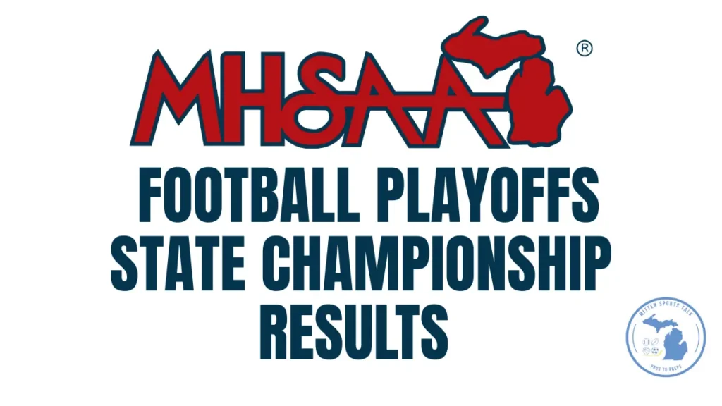 Ford Field High School Football Playoffs during the 2025 MHSAA championship weekend