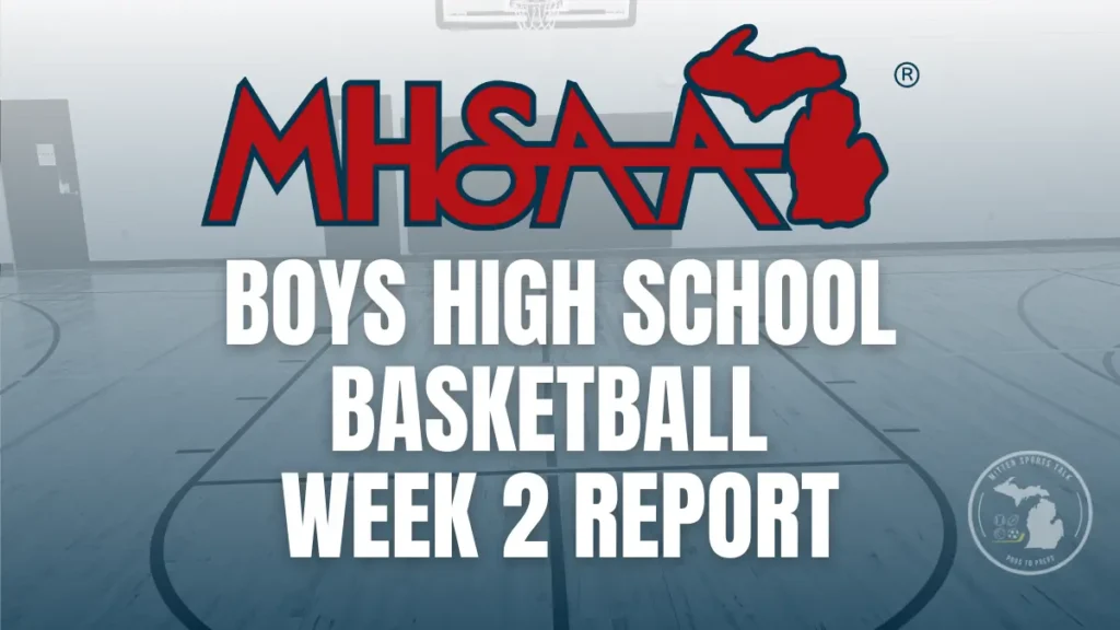 Michigan boys high school basketball action during the 2025-26 season