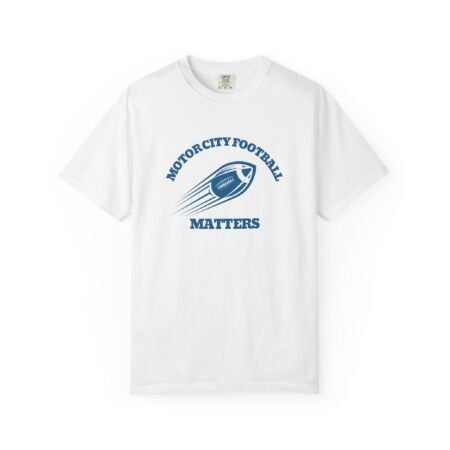 Motor City Football Matters — Vintage Detroit Football T-Shirt