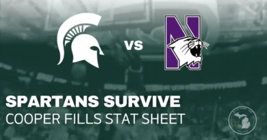 Coen Carr scores inside as Michigan State defeats Northwestern at the Breslin Center