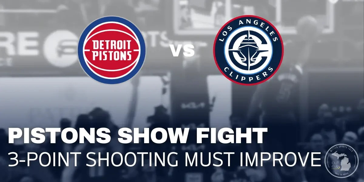 Ron Holland II attacks the basket as the Pistons battle the Clippers despite missing multiple starters