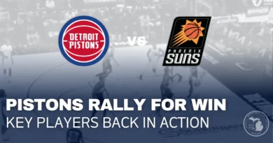 Detroit Pistons defeat the Phoenix Suns at Little Caesars Arena behind depth scoring and interior dominance