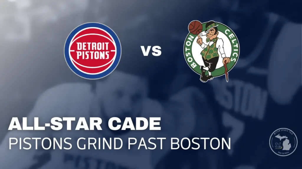 Cade Cunningham named NBA All-Star as Pistons beat Boston Celtics at Little Caesars Arena