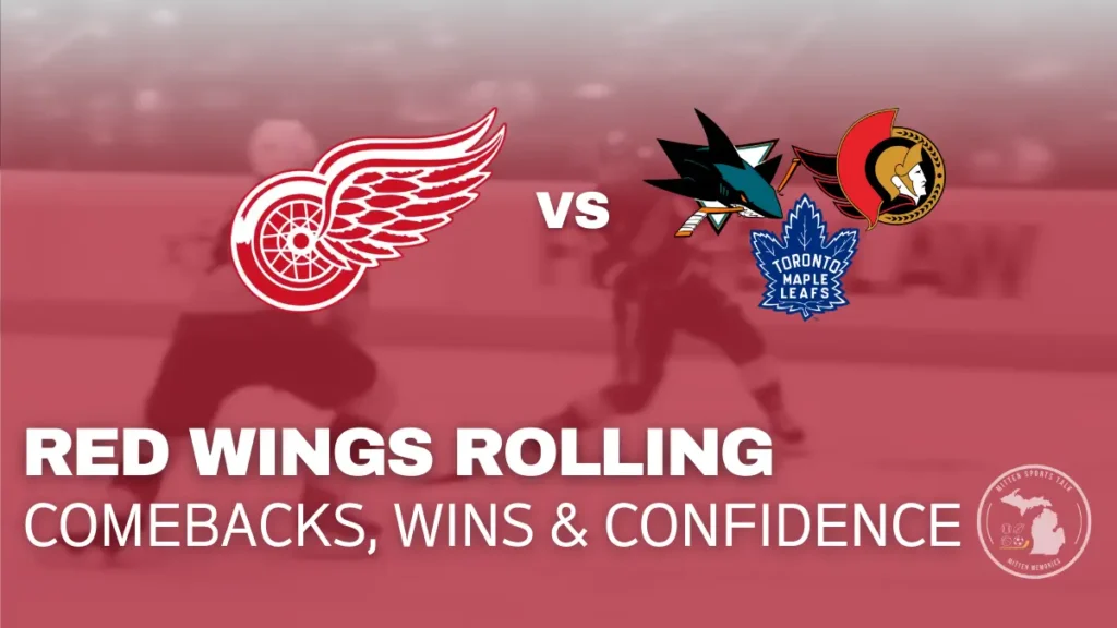 Alex DeBrincat scores overtime winner as Red Wings recap wins over Sharks and Senators ahead of Maple Leafs matchup