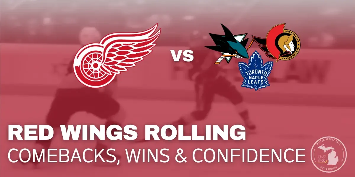 Alex DeBrincat scores overtime winner as Red Wings recap wins over Sharks and Senators ahead of Maple Leafs matchup