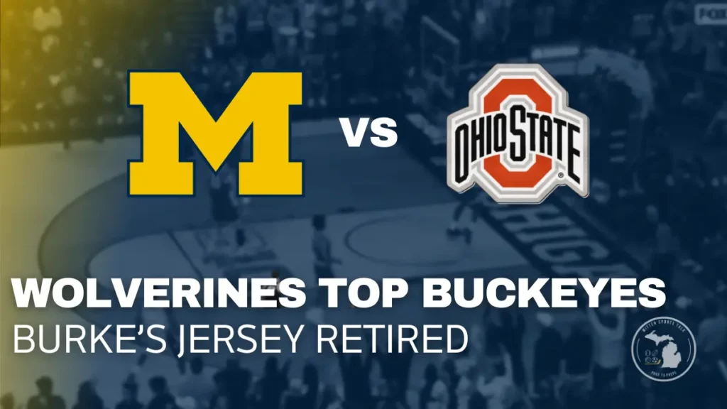 Michigan Wolverines pull away in the second half to defeat Ohio State 74–62 at Crisler Center in a Big Ten rivalry matchup
