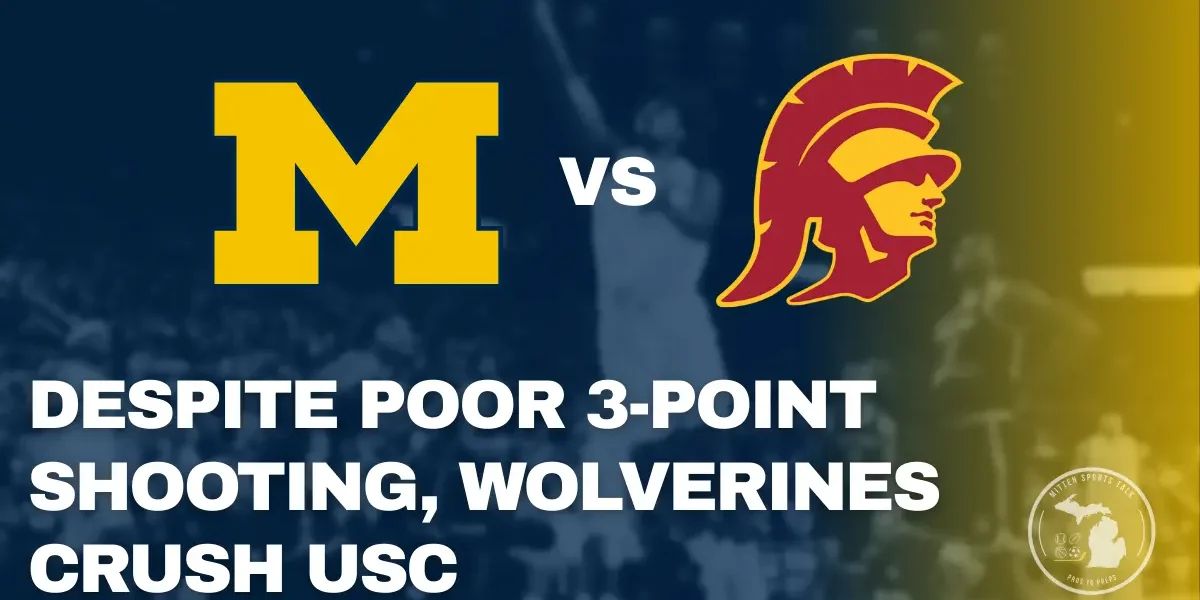 Michigan Wolverines dominate USC during Big Ten win at Crisler Center