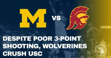 Michigan Wolverines dominate USC during Big Ten win at Crisler Center
