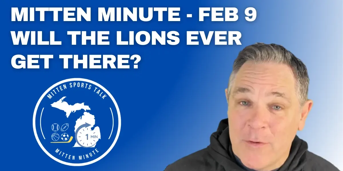 Detroit Lions fans watching the Super Bowl and wondering if the Lions will ever make it