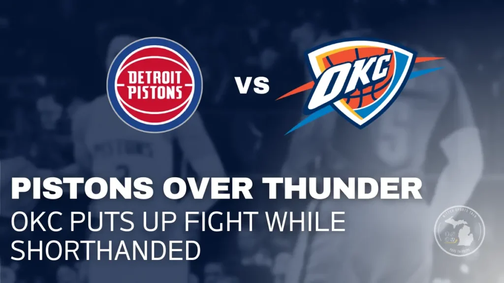 Cade Cunningham and Jalen Duren lead Pistons over shorthanded Thunder Feb 26