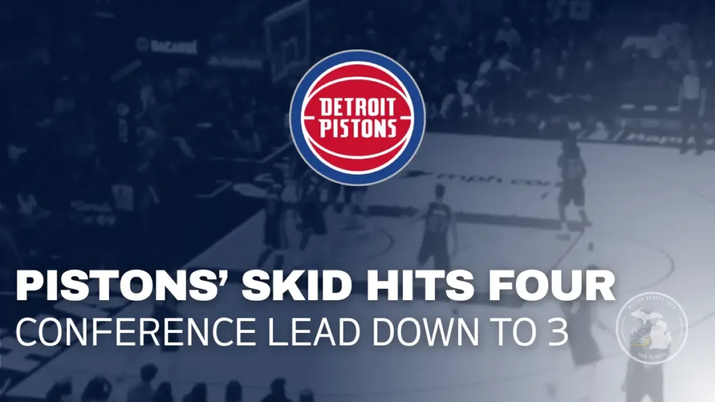 Detroit Pistons fall to Miami Heat as losing streak reaches four games