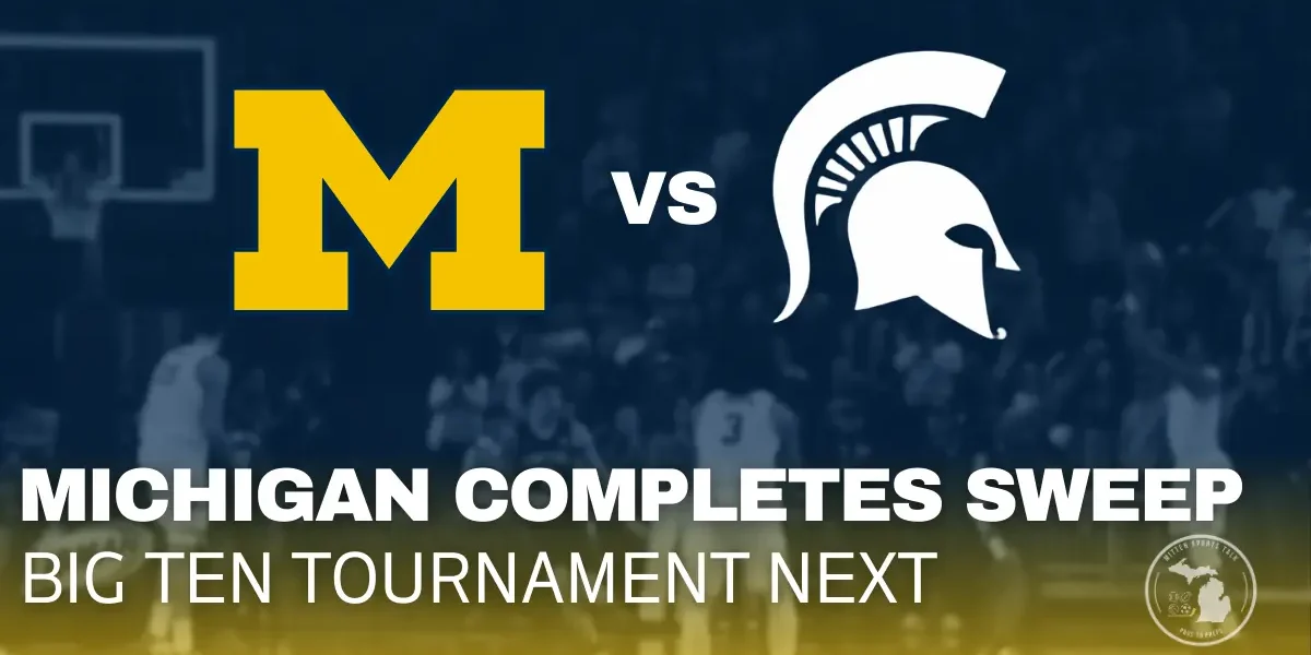 Michigan Wolverines defeat Michigan State Spartans 90-80 to clinch Big Ten title