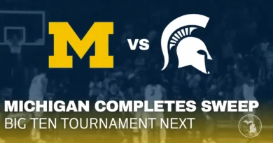 Michigan Wolverines defeat Michigan State Spartans 90-80 to clinch Big Ten title